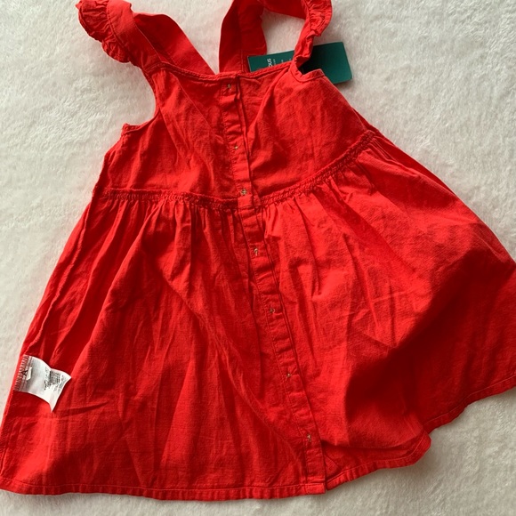 H&M NWT babygirl red dress - Picture 6 of 11